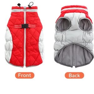 NWT Gorsbark Dog Jacket, red Medium